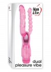 Двойной вибратор Dual Pleasure Vibe, розовый photo 2