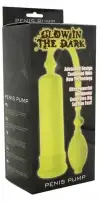 Вакуумная помпа GLOW IN THE DARK PENIS PUMP photo 2
