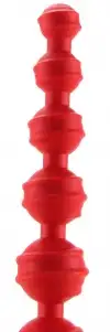 Анальная цепочка POWER DRILLS BALLS RED photo 2