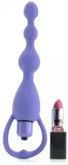 Анальный вибратор VIBRATING PLEASURE BEADS PURPLE photo 4