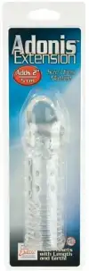 Эрекционная насадка ADONIS EXTENSION CLEAR photo 2