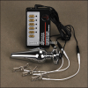 Анальная пробка и зажимы для сосков Electro Shock H3581 photo 2