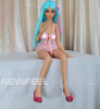 Секс кукла. Мини. Реалистичная. Силиконовая с металлическим скелетом. С большой грудью. 75 см. photo 4