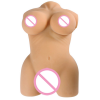 Реалистичный мастурбатор Pussy Ass с большой грудью из силикона - 44х27 см photo 2