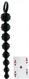 Анальная цепочка COLT POWER DRILL BALLS BLACK photo 3