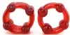 Комплект эрекционных насадок COLT ENHANCER RINGS RED photo 4