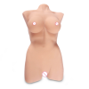 Маструбатор для чоловіків у вигляді головного торса жінки з великими грудьми та анальним/вагінальним photo 4
