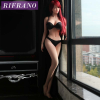 Реалистичная силиконовая кукла с большой грудью и вагиной Rifrano 158 см  photo 4