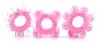 Набор эрекционных насадок RING RINGS PINK photo 3