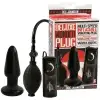 Анальный вибратор надувной DELUXE WONDER PLUG BLACK photo 3