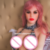 Реалистичная секс кукла с европейской внешностью и розовыми волосами - 155 см photo 5