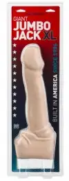 Фаллоимитатор гигант JUMBO JACK GIANT WHITE photo 6