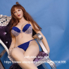 Реалистичная силиконовая кукла с большой грудью, вагиной 153 см  photo 3