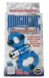 Эрекционная вибронасадка MAGNETIC POWER DUAL BLUE photo 5