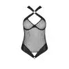 Сітчастий боді з халтером Amanda Body black S/M - Passion photo 3