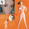 Реалистичная надувная силиконовая кукла с большой грудью, вагиной 160 см  photo 4