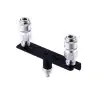 Подвійний конектор для секс-машин Hismith Quick Connector Adapter with Double Head, система KlicLok photo 7