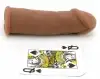 Удлиняющая насадка FUTUROTIC PENIS EXTENDER BROWN photo 2