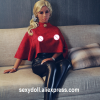 Реалистичная секс кукла Блондинка. Материал силикон - 165 см photo 2