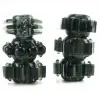 Набор эрекционных колец TOWER OF POWER BLACK photo 3