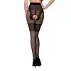 Колготки з відкритим доступом, ажурні трусики та підв‘язки TIOPEN 013 black 1/2 (20/40 den)- Passion photo 2