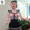 Надувная секс-кукла с печатным лицом 160 см photo 6