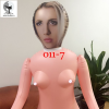 Надувная секс-кукла с печатным лицом 160 см photo 2