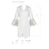 Воздушный пеньюар LOVELIA PEIGNOIR white L/XL - Passion photo 4