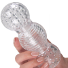 прозорий силіконовий мастурбатор для чоловіків photo 5