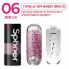 Мастурбатор Tenga Spinner 06 Brick с упругой стимулирующей спиралью внутри photo 4