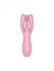 Кліторальний вібратор Satisfyer Threesome 3 Pink з трьома пальчиками photo 3