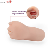 Мастурбатор оральный реалистичный с зубами и языком photo 2