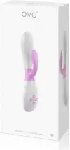 Вибратор OVO K2 WHITE PINK photo 7