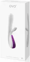 Вибратор OVO K5 WHITE VIOLET photo 7