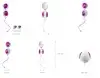 Вагинальные шарики OVO L1 VIOLET photo 6