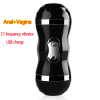 Подвійний мастурбатор для анального та вагінального сексу, 17 режимів вібрації photo 2
