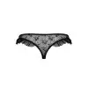 Трусики з оборками DONIA THONG black L/XL - Passion Exclusive photo 4