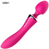 Двойной вибратор Leten Multi-Speed Stick для женщин, USB зарядка photo 3