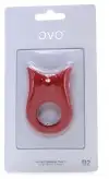 Эрекционная вибронасадка OVO B2 RED photo 5
