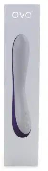 Вибратор OVO F3 WHITEVIOLET photo 5