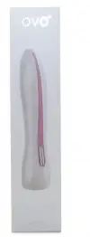 Вибратор OVO F4 WHITE PINK photo 5
