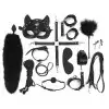 Набір Art of Sex - Maxi BDSM Set Leather, 13 предметів, натуральна шкіра, Чорний photo 2