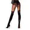 Колготки с эффектом чулок на подвязках Passion TI112 nero-gold 1/2 (60/20 den) photo 2