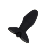 Анальная пробка с вибрацией, цвет черный photo 2