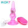 Силиконовая анальная пробка с вибрацией IKOKY Butt Plug photo 2