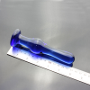Стеклянный фаллоимитатор, цвет синий, длина 14,5 см photo 4