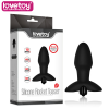 Силиконовая анальная пробка Lovetoy, 10 режимов вибрации photo 2