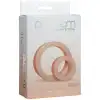 Набір ерекційних кілець Doc Johnson Platinum Premium Silicone — The C-Rings — White photo 2