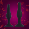 Силиконовый анальный стимулятор водонепроницаемый TMISHION  photo 3
