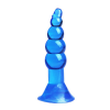 Анальная пробка силиконовая рельефная photo 6